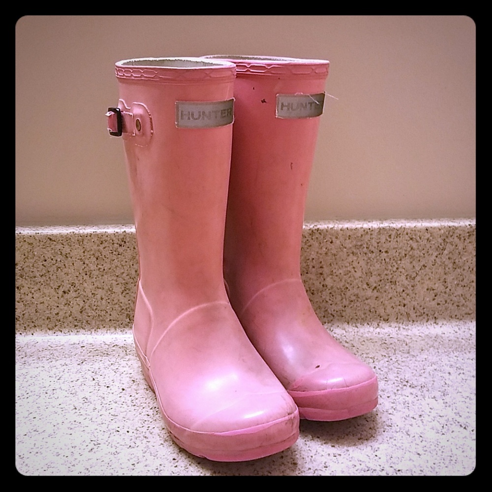 Hunter rain boots